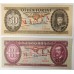 HUNGARY 1968 - 1969 . TEN 10 - ONE HUNDRED 100 FORINT BANKNOTES . SPECIMEN